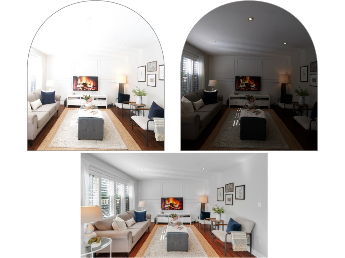 HDR interior with bright window view — York Region